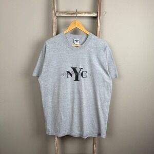 Vintage‎ 90s/Y2k NYC New York Calvin Klein Parody Gray T Shirt Large